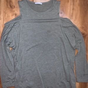 Zara Shoulder Cut Out Top